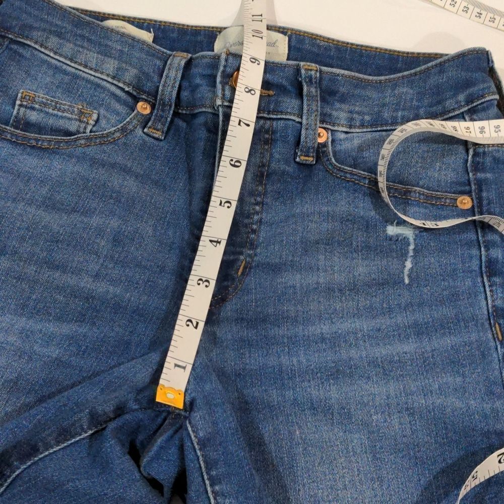 Universal Thread High Rise Skinny‎ Jeans Medium Wash Size 0/25 - Picture 7 of 8